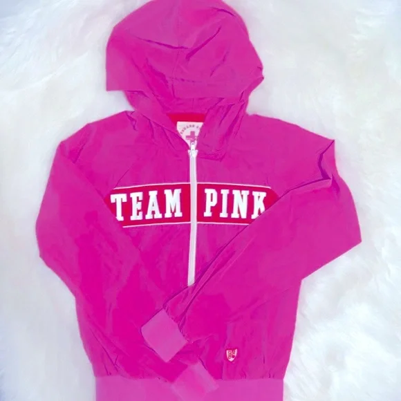 Victoria’s Secret PINK Vintage Team PINK Jacket Like New Excellent Condi… - Picture 5 of 10